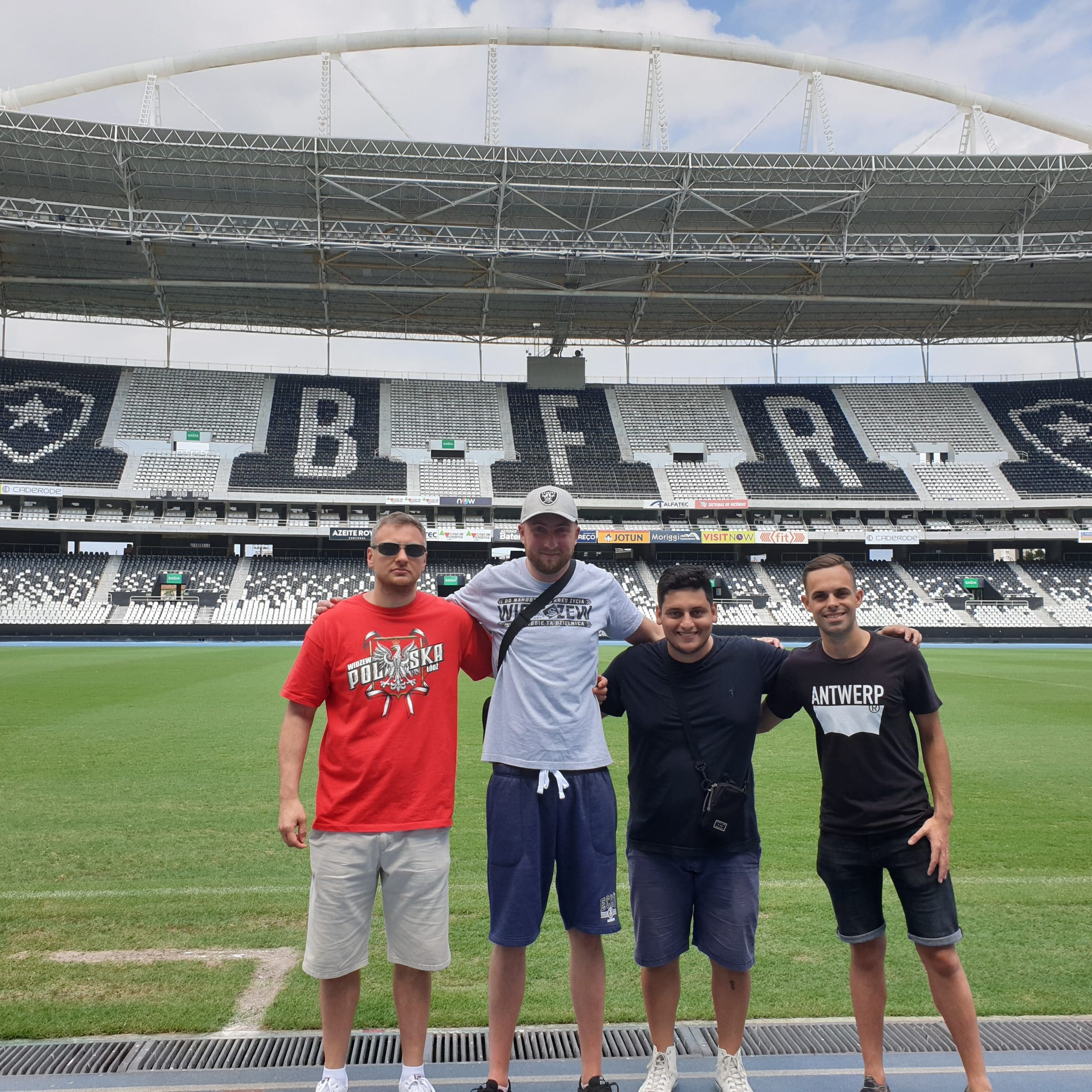 Day 4 - Botafogo Stadium Tour & Sports at Copacabana Beach